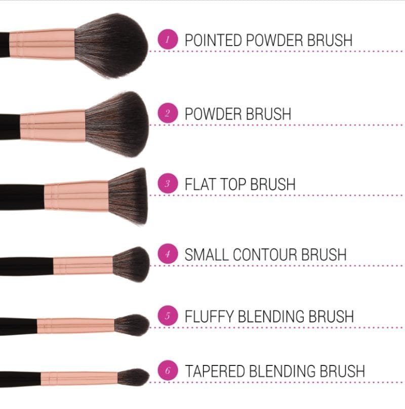 Bh Signature Rose Gold Brushes - Image 3