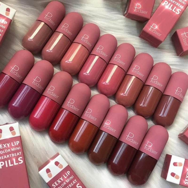 Pudaier Mini Capsule Matte Liquid Lipstick Authentic
