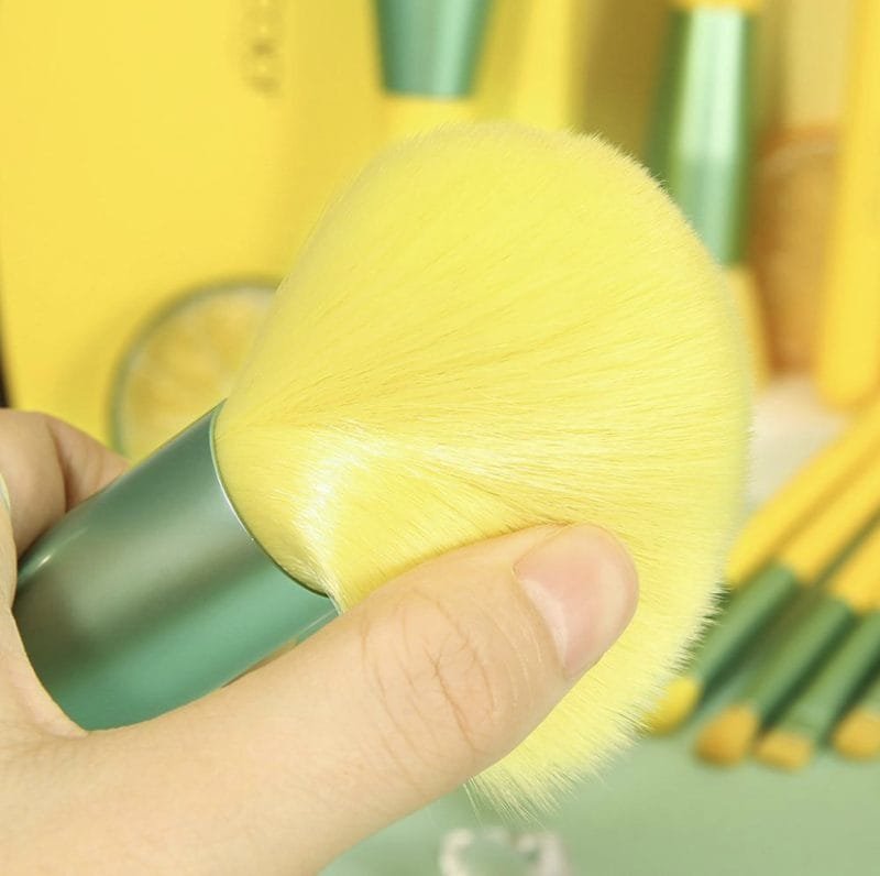 Docolor Lemon 13 Piece Makeup Brush Set - Image 2