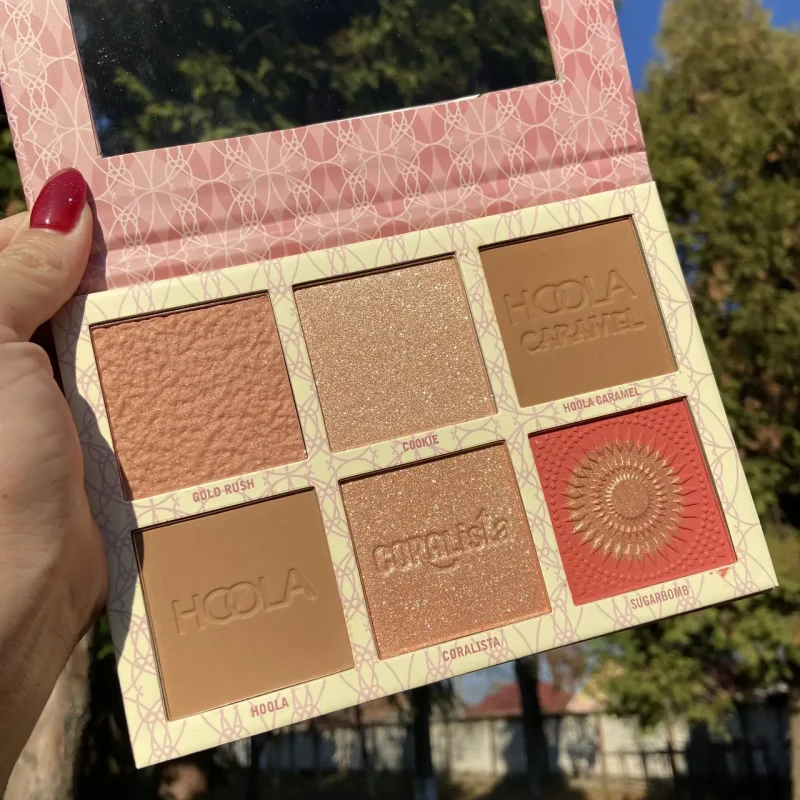 Huda Moji 6 Highlighter Palette Cheekleader Bronze Squad - Image 2