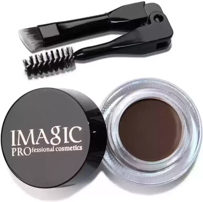 Imagic Eyebrow Pomade E04 Chocolate Poids Net Wt.0.15 Oz./4g (Authentic) - Image 2