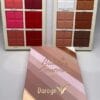 Daroge Touch Blusher & Contour Palette ,12 Color Touch 6 Cheek Blusher and 6 Contour  Net wt 72g/2.54 Oz