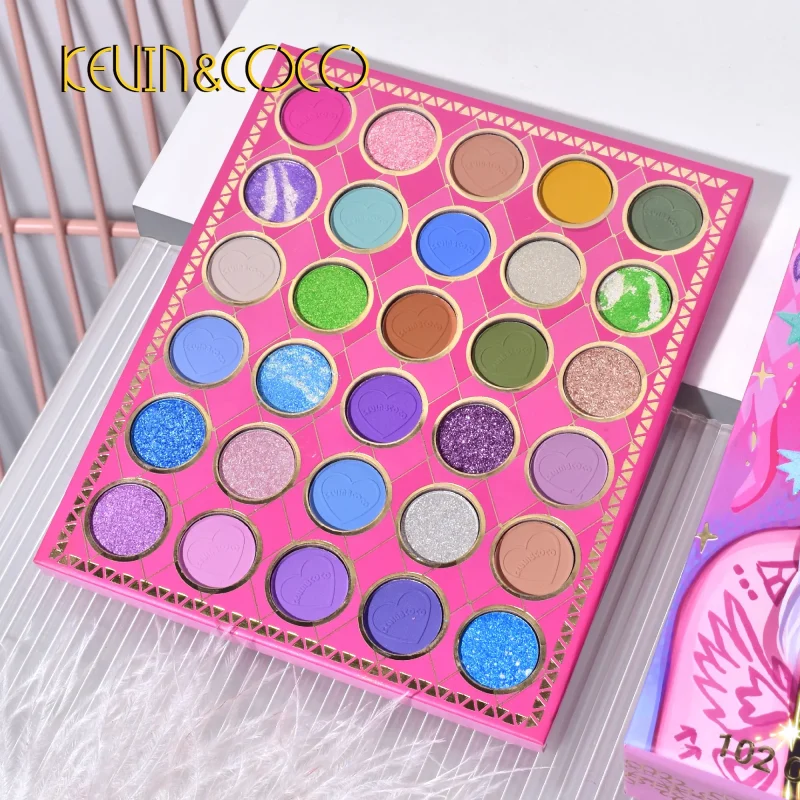 Kevin And Coco 102 Colors  Face Palette - Image 4