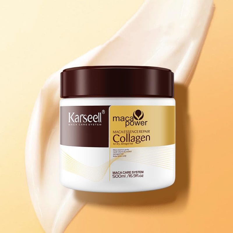 Karseell Collagen Hair Mask 500ml - Deep Repair Conditioning & Hydration - Image 2