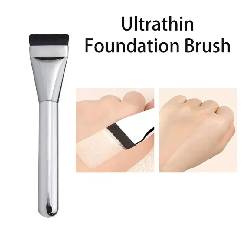 Makeup Brush Flat Foundation Brush,  Concealer Brush, Flat Contour Brush - Image 4