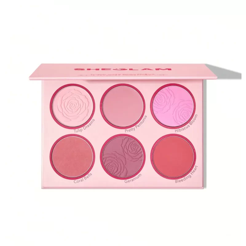 SHEGLAM Floral Flush Blush Palette -Blushing Bouquet