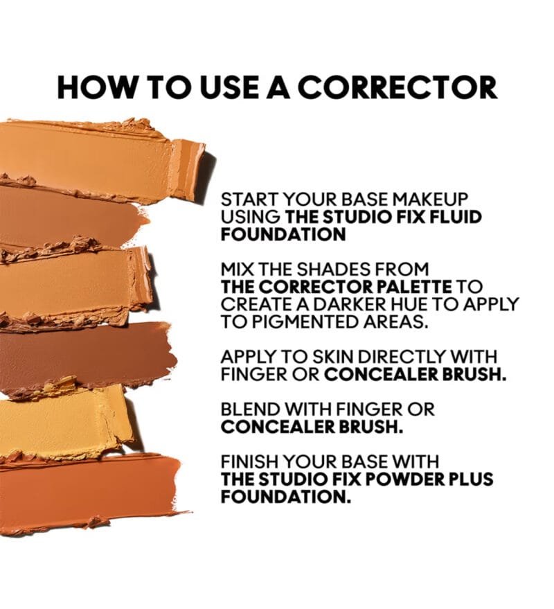 MAC Studio Conceal and Correct Palette - Medium Deep - Image 4