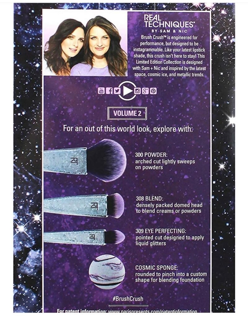 Real Techniques Brush Crush V2 Set Ruler Of The Skies - Image 3