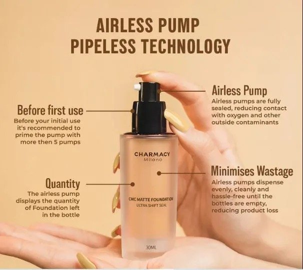 Charmacy Milano CMC Matte Foundation 30mL - Image 3