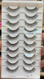 Mink Professional Eyelashes 10 Pairs