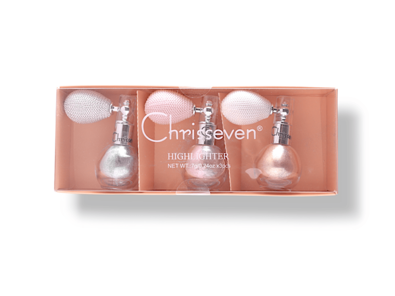 Chrisseven highlighter pack of three ( Net Wt. 7g/0.24oz*3)