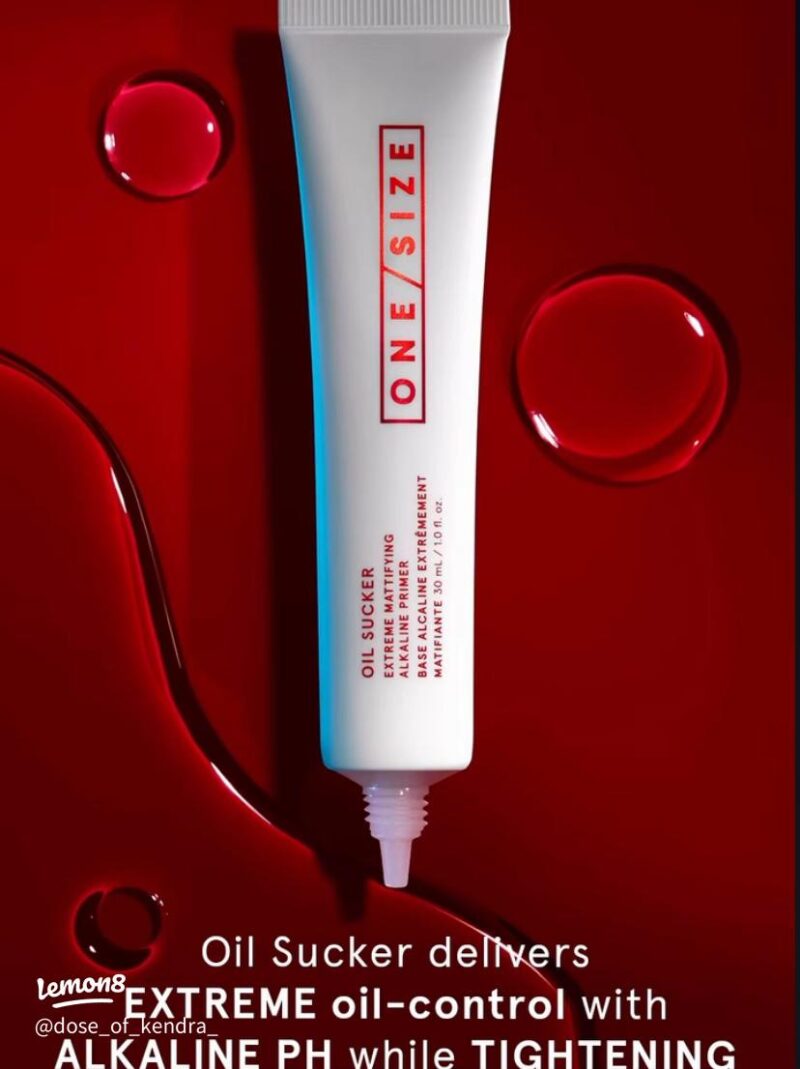 One Size OIl Sucker Extreme mattifying Alkaline Primer - Image 4
