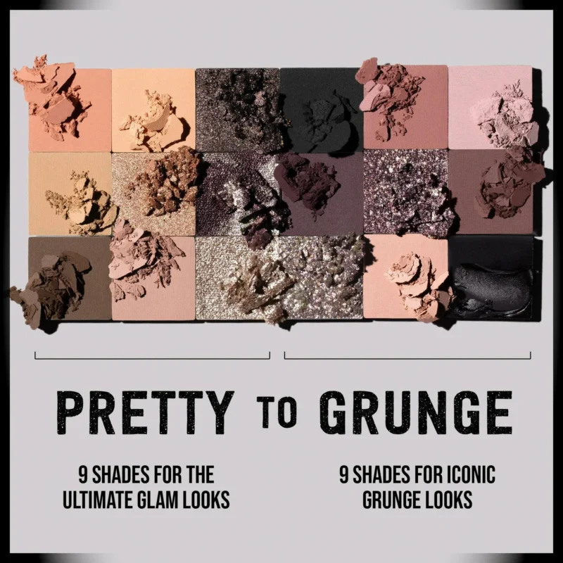 Huda Beauty Pretty Grunge Eyeshadow Palette (Authentic) - Image 5