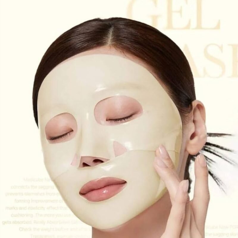 Medicube KOJIC ACID turmeric brightening gel mask 4 pack - Image 3