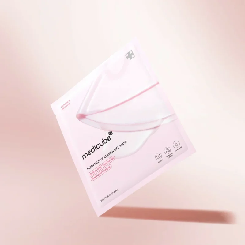 Medicube PDRN pink collagen gel mask 4 PACK - Image 4