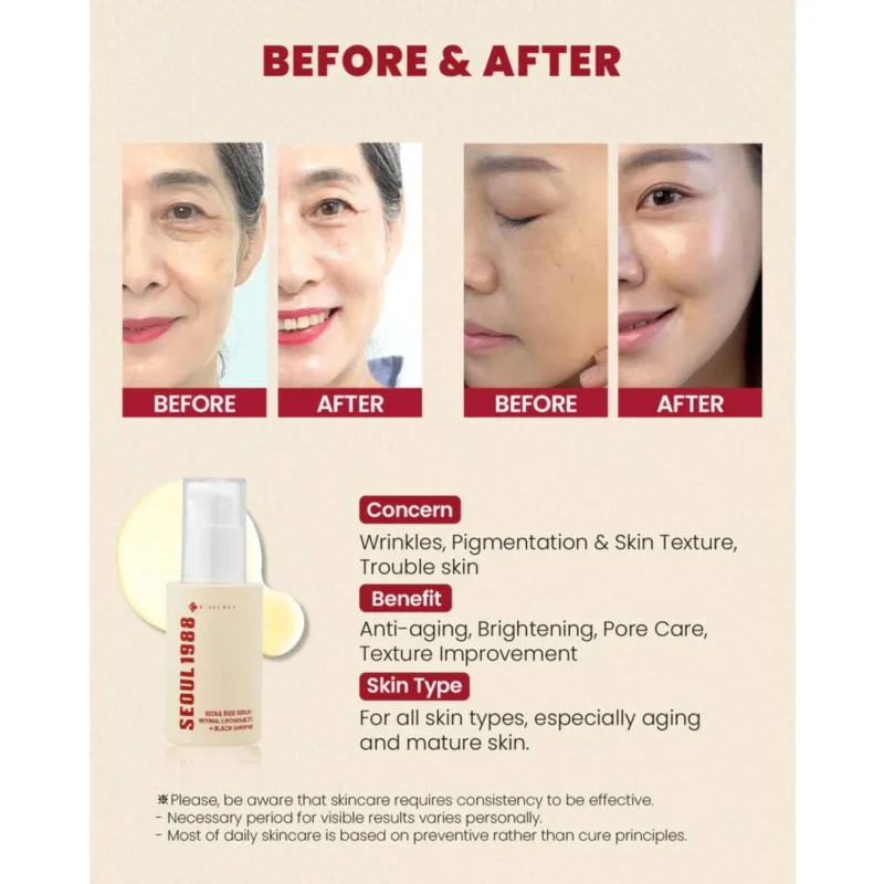 ksecret - seoul 1988 serum : retinal liposome 2% + black ginseng 30ml - Image 3