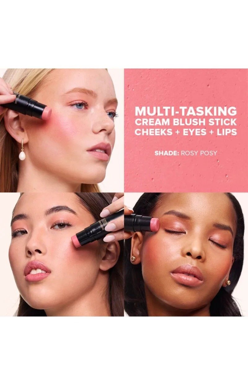 Nudestix Nudies Matte Lux All Over Face Blush Color - Rosy Posy - Image 2