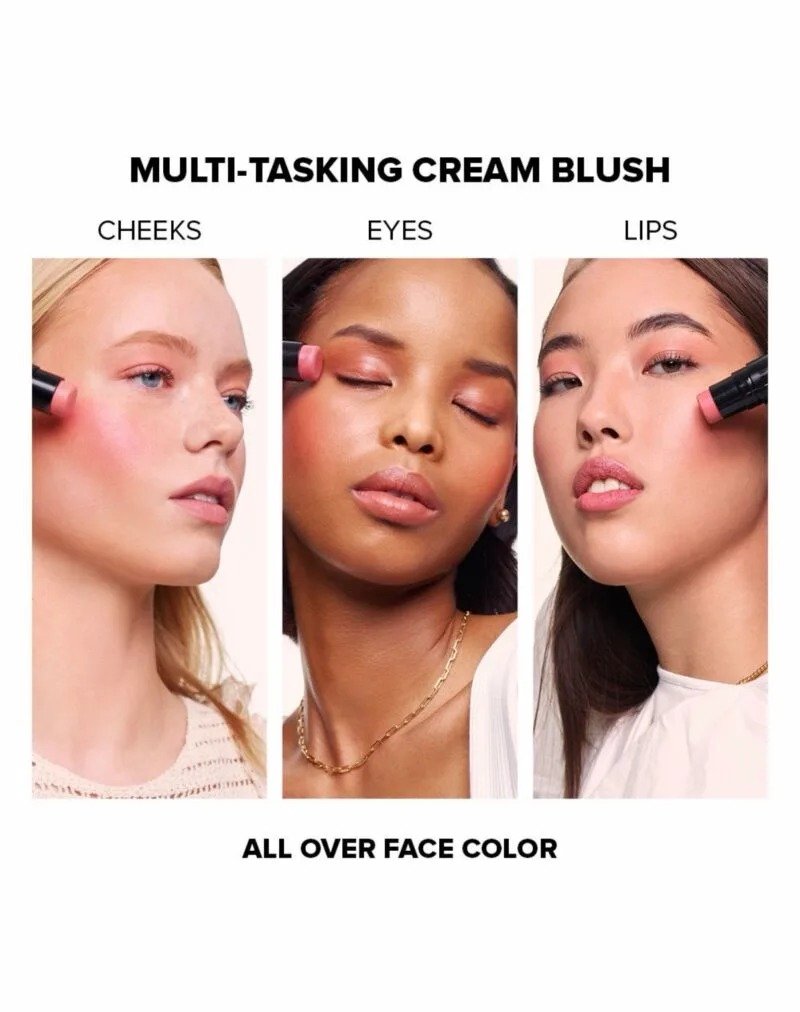 Nudestix Nudies Matte Lux All Over Face Blush Color - Rosy Posy - Image 3