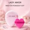 Lady Amor Powder Puff – AirTouch Series | Professional Dual Puff Combo for Face & Under-Eye Makeup