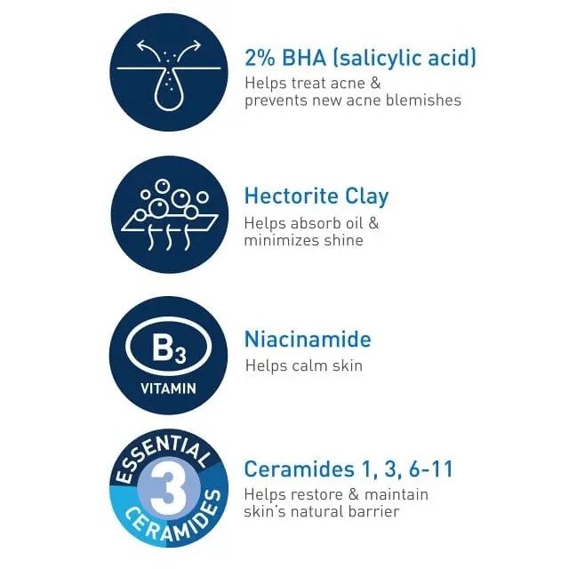 Cerave Acne Control Cleanser – (237ml) - Image 3