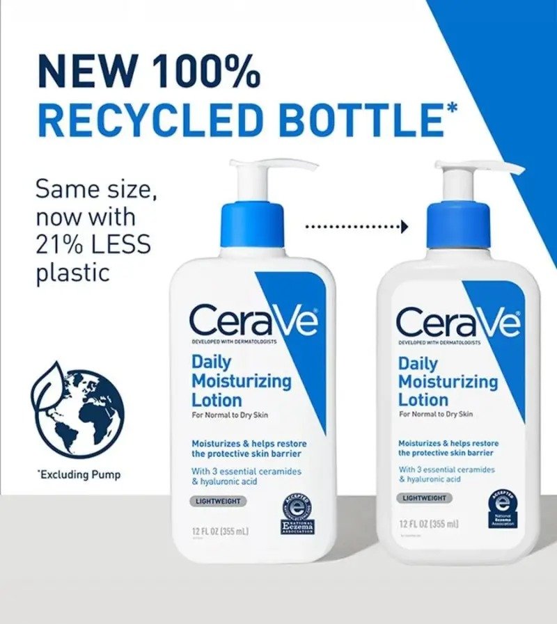 CeraVe Daily Moisturizing Lotion – (355ml) - Image 2