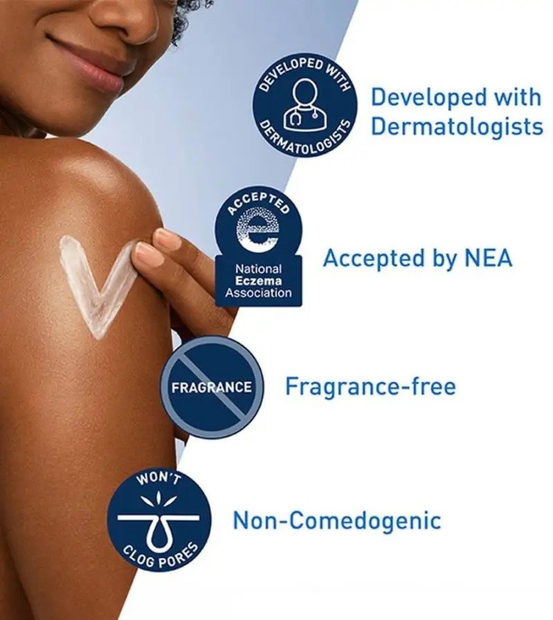 CeraVe Daily Moisturizing Lotion – (355ml) - Image 4