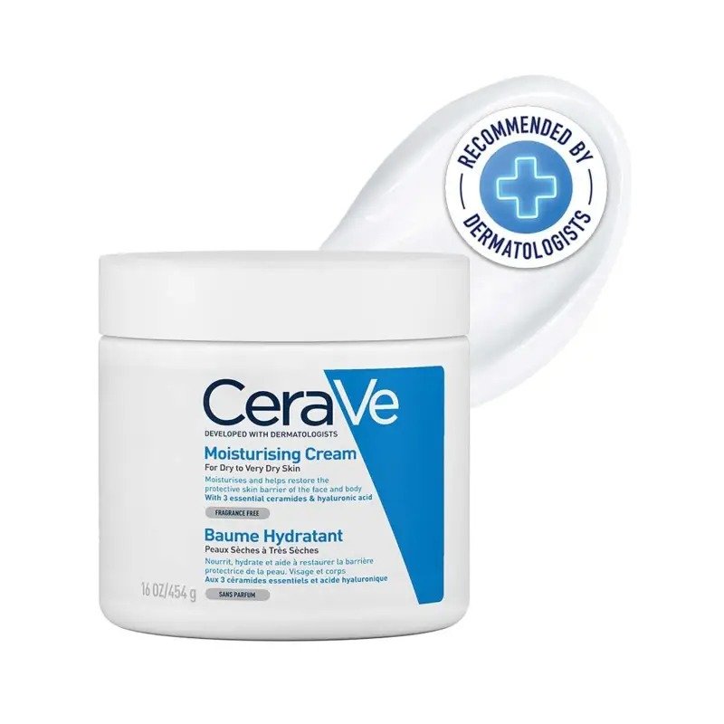 CeraVe Moisturizing Cream For Dry To Very Dry Skin – (454gm)