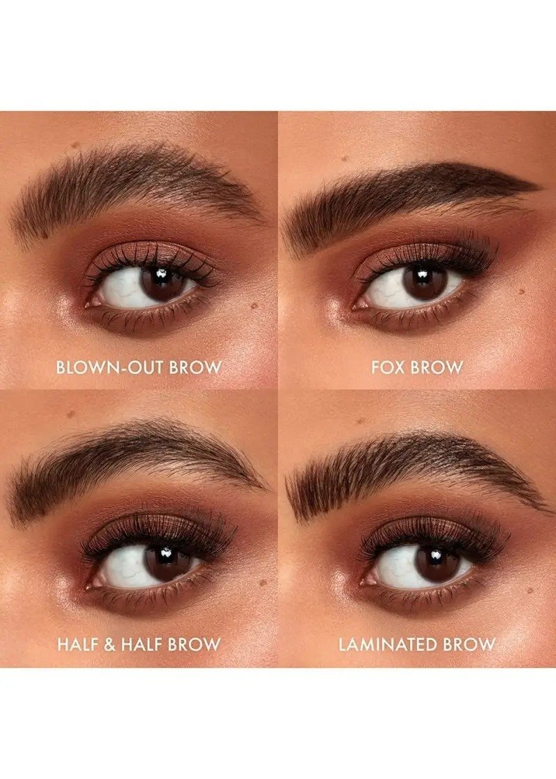 ICONIC LONDON Triple Precision Brow Definer – Chocolate Brown (0.9g) - Image 4