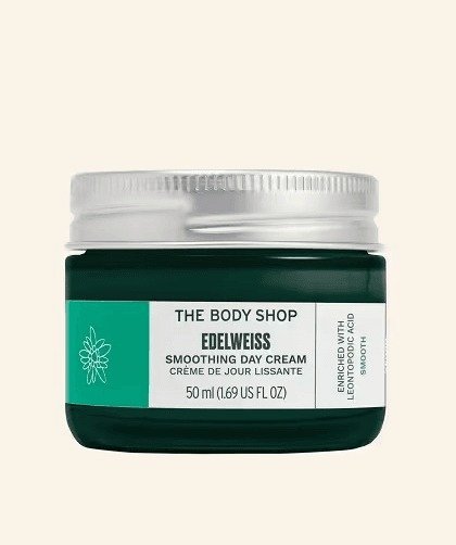 THE BODY SHOP Edelweiss Intense Smoothing Day Cream – (50ml)