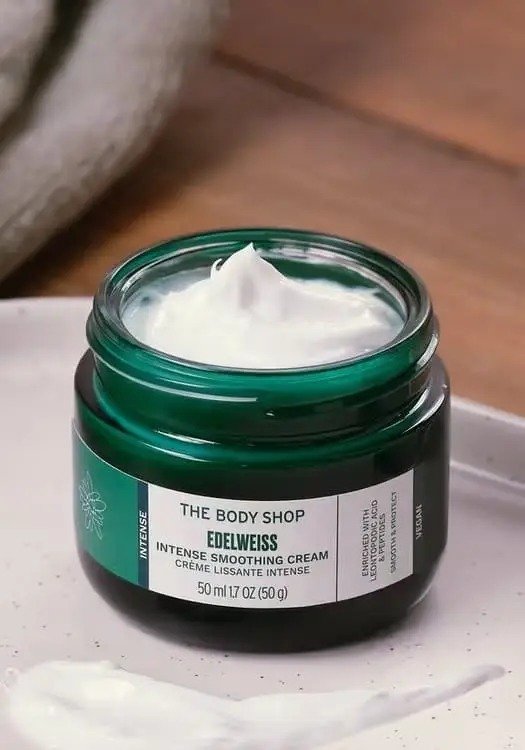 THE BODY SHOP Edelweiss Intense Smoothing Day Cream – (50ml) - Image 2