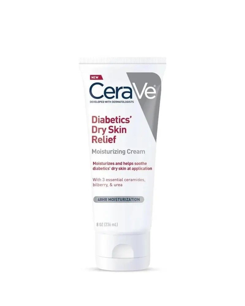 Cerave, Diabetics Dry Skin Relief Moisturizing Cream – (236ml)