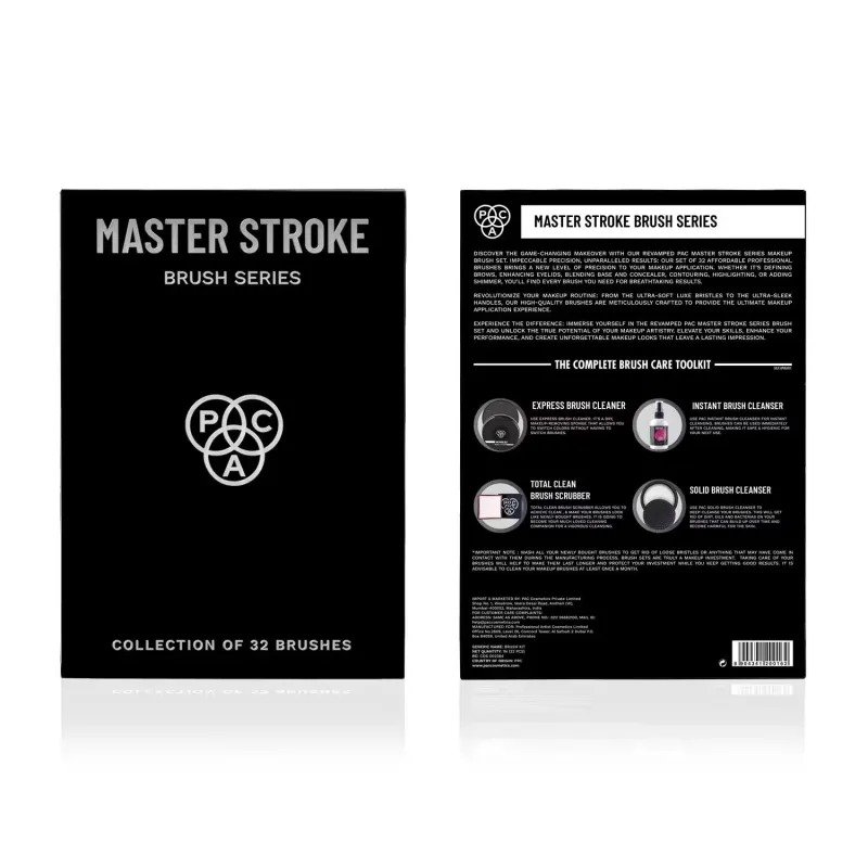 PAC Master Stroke Brush Series – 32 Brushes Set - Image 6