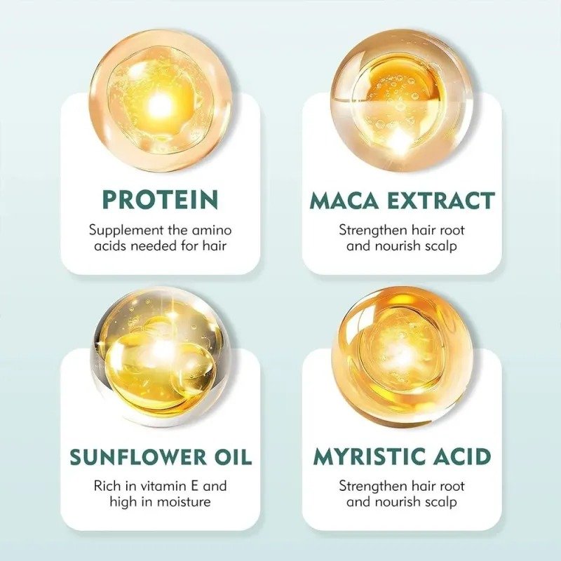Karseell Maca Essence Repair Protein Leave-in Cream – (200ml) - Image 3