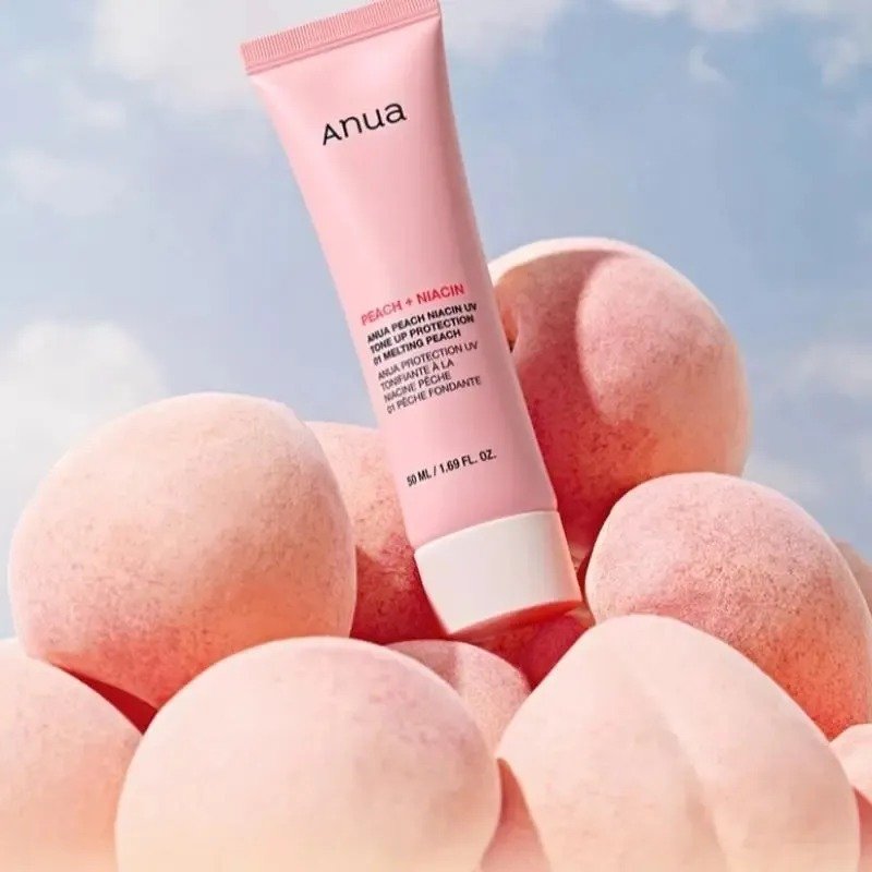 Anua Peach Niacin UV Tone Up Protection 01 Melting Peach SPF50 – (50ml) - Image 2