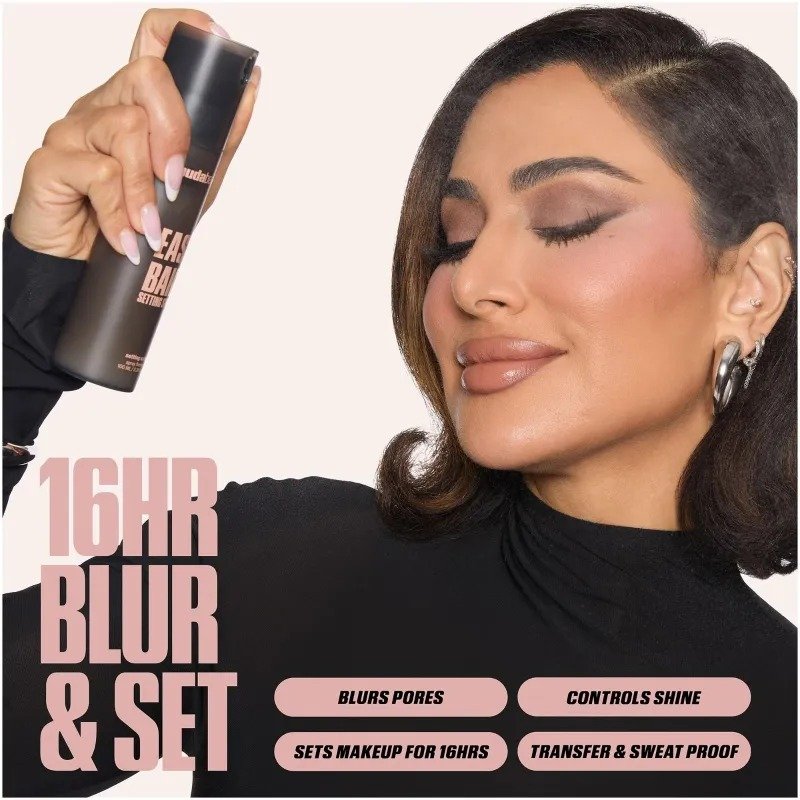 Huda Beauty Easy Bake Setting Spray – (100ml) - Image 3