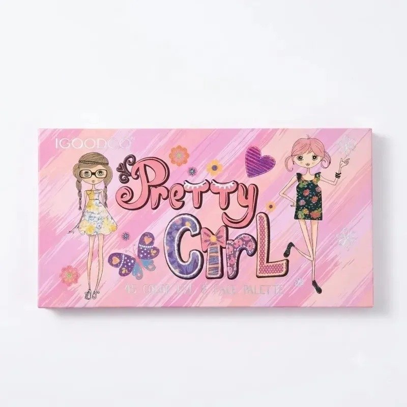 IGOODCO Pretty Girl 45 Color Eyeshadow Palette - Image 3