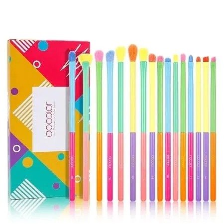 Docolor Eye Makeup Brushes 16 Pieces Professtional Eyeshadow Brushes