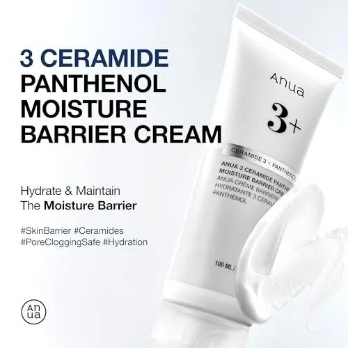 Anua 3+ Ceramide Panthenol Moisture Barrier Cream – (100ml) - Image 2