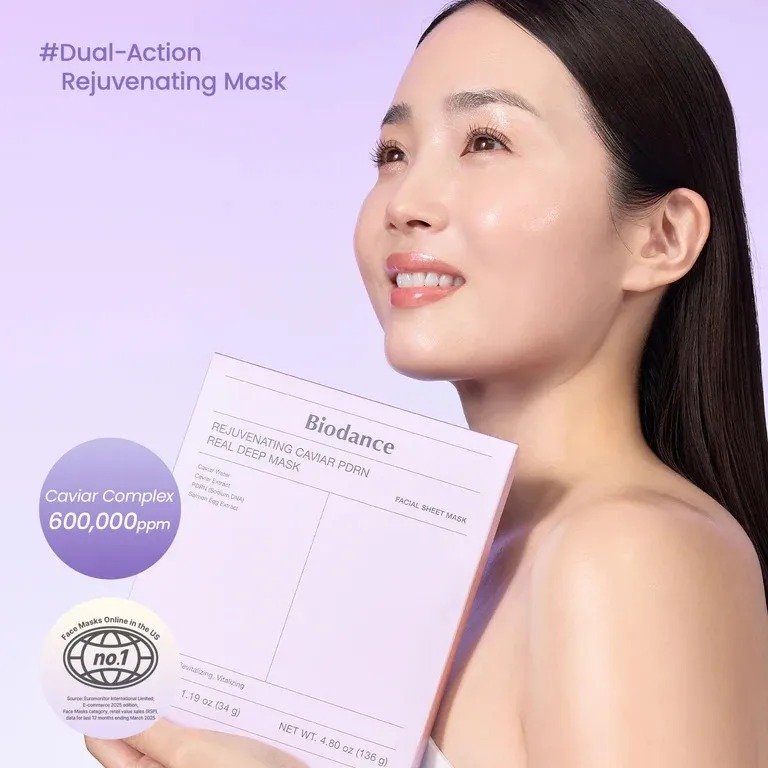Biodance Rejuvenating Caviar PDRN Real Deep Mask - Image 2