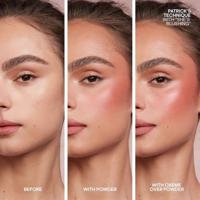 Patrick Ta Double-Take Crème & Powder Blush Duo – (5g) - Image 4