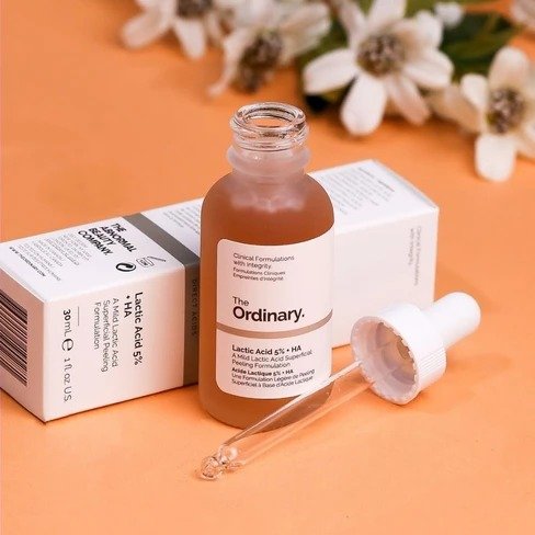 The Ordinary Lactic Acid 5% + Ha 2% Serum – (30ml) - Image 5