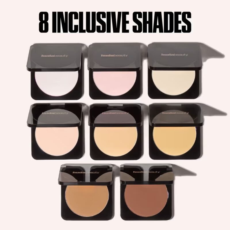 Huda Beauty Easy Bake Airbrush Matte Pressed Powder 8.5g – Peach Cupcake - Image 5