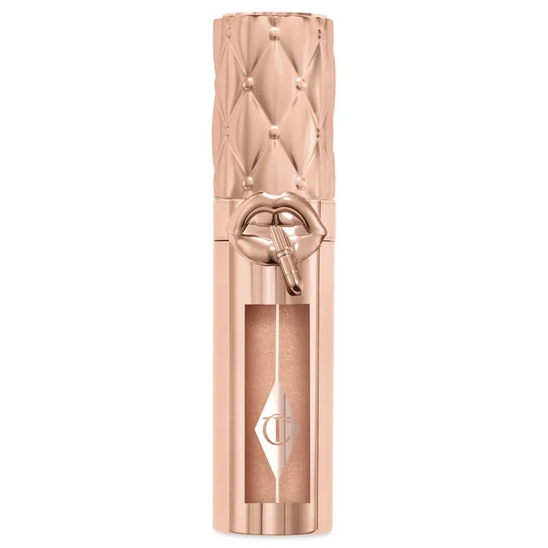 CHARLOTTE TILBURY Big Lip Plumpgasm Plumping Lip Gloss – Nudegasm Diamonds (5.5ml)