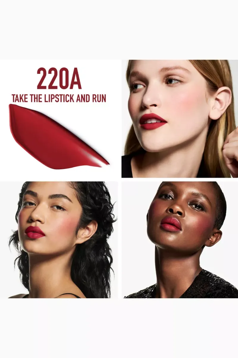 Valentino 2 In 1 Lip And Blush Soft Matte Color – 220A Take The Lipstick And Run - Image 3