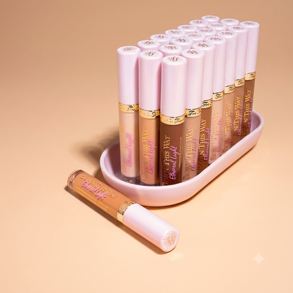 Too Faced Born This Way Ethereal light Smoothing Concealer – Sugar (5ml) - Image 2