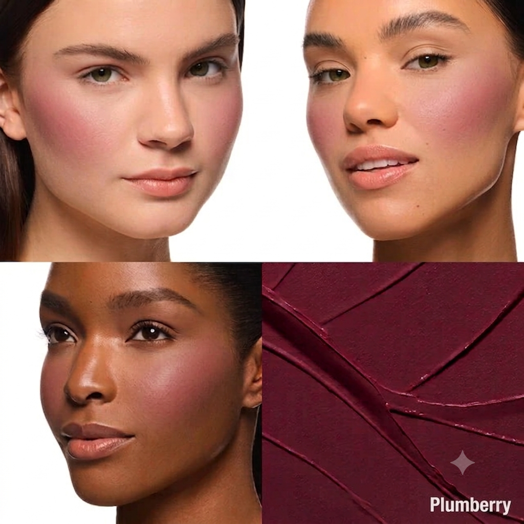 Makeup By Mario Soft Pop Blush Stick – Plumberry (10.5g) - Image 2