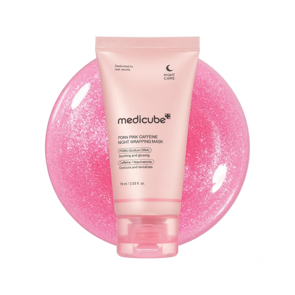 Medicube PDRN Pink Caffeine Night Wrapping Mask - (75ml)