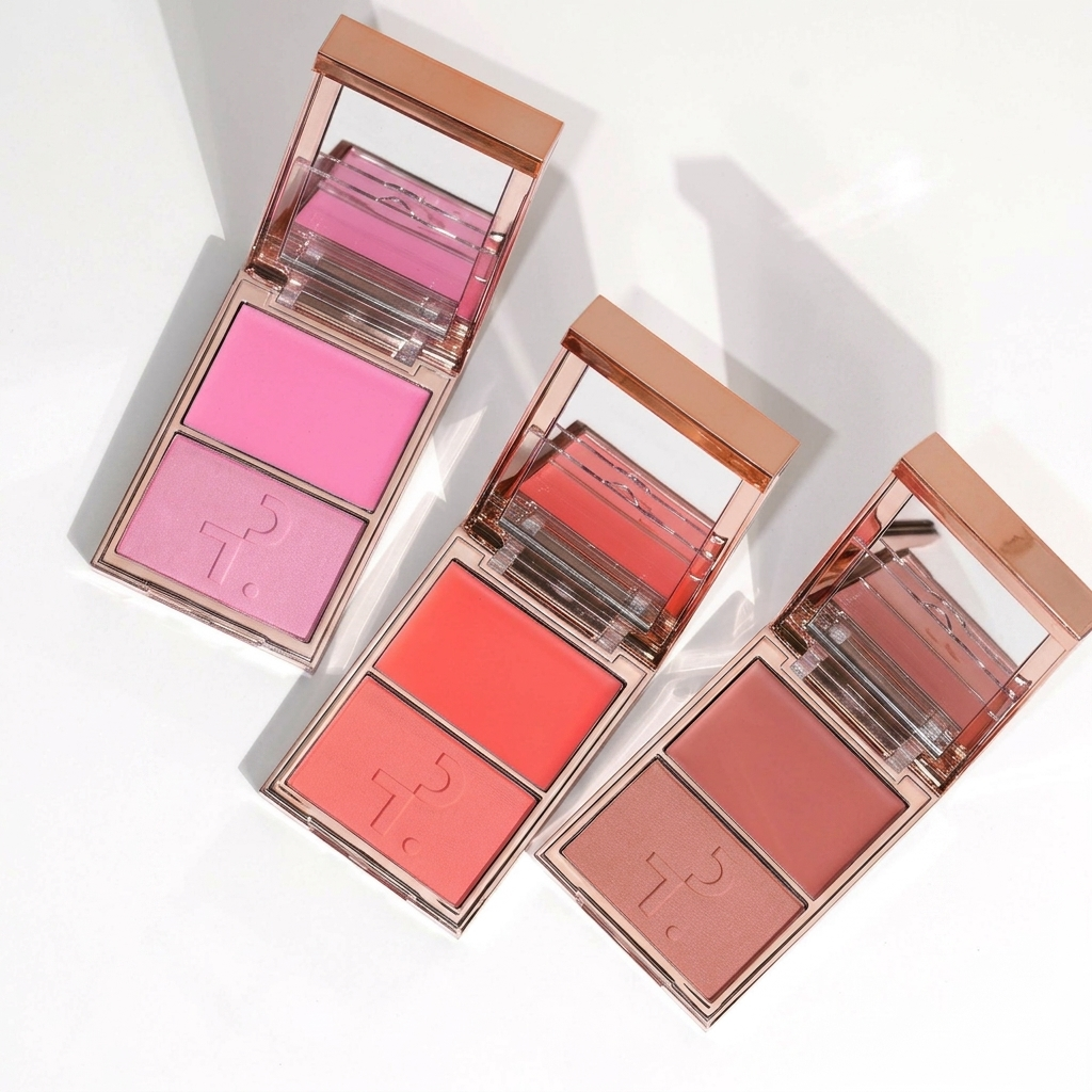 Patrick Ta Double-Take Crème & Powder Blush Duo – SHE'S THAT GIRL (5g) - Image 2