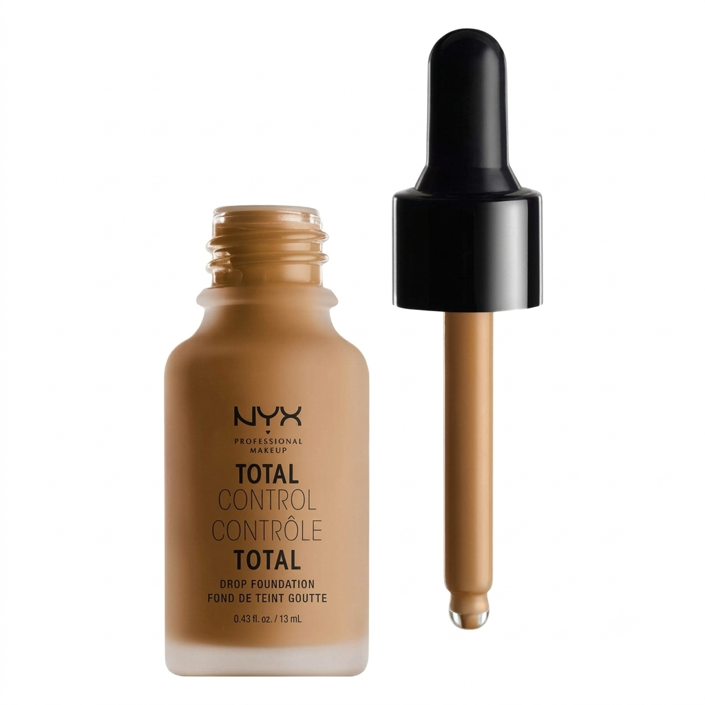 Nyx Professional Makeup Total Control Pro Drop Foundation – 12.5 Camel - Image 4