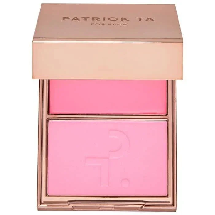 Patrick Ta Double-Take Crème & Powder Blush Duo – JUST ENOUGH (5g)